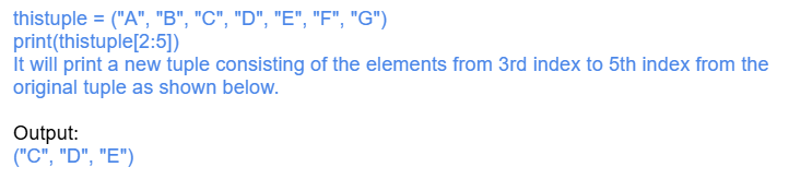 Tuples in Python - UnicMinds