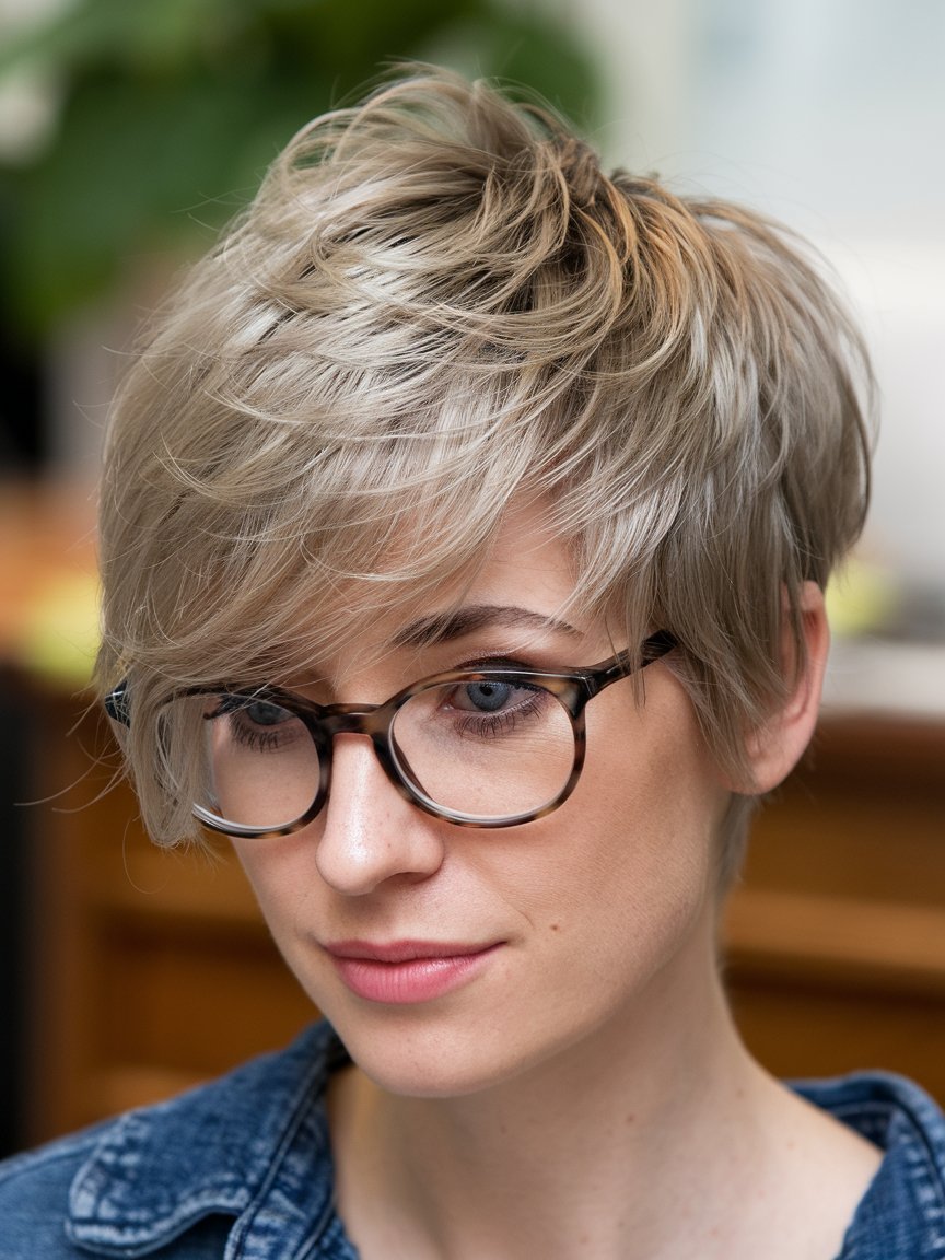 1. Chic Pixie Cut for Fine Hair