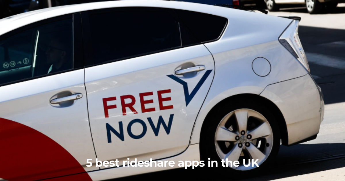 5 best rideshare apps in the UK