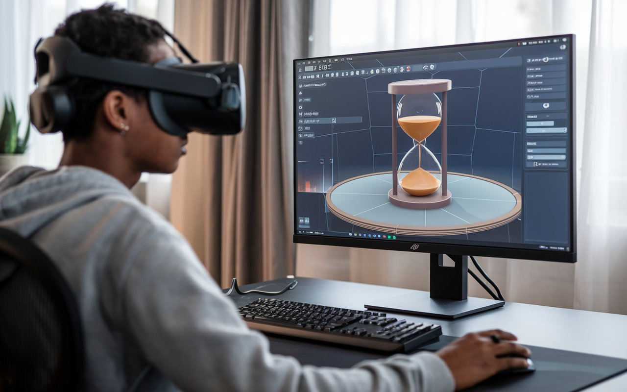 Unity 2022.3 Oculus Link Constant Hourglass Windows 11