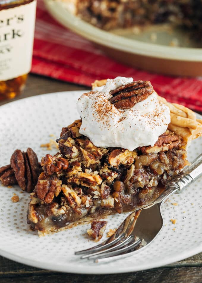 Chocolate Pecan Pie With Bourbon