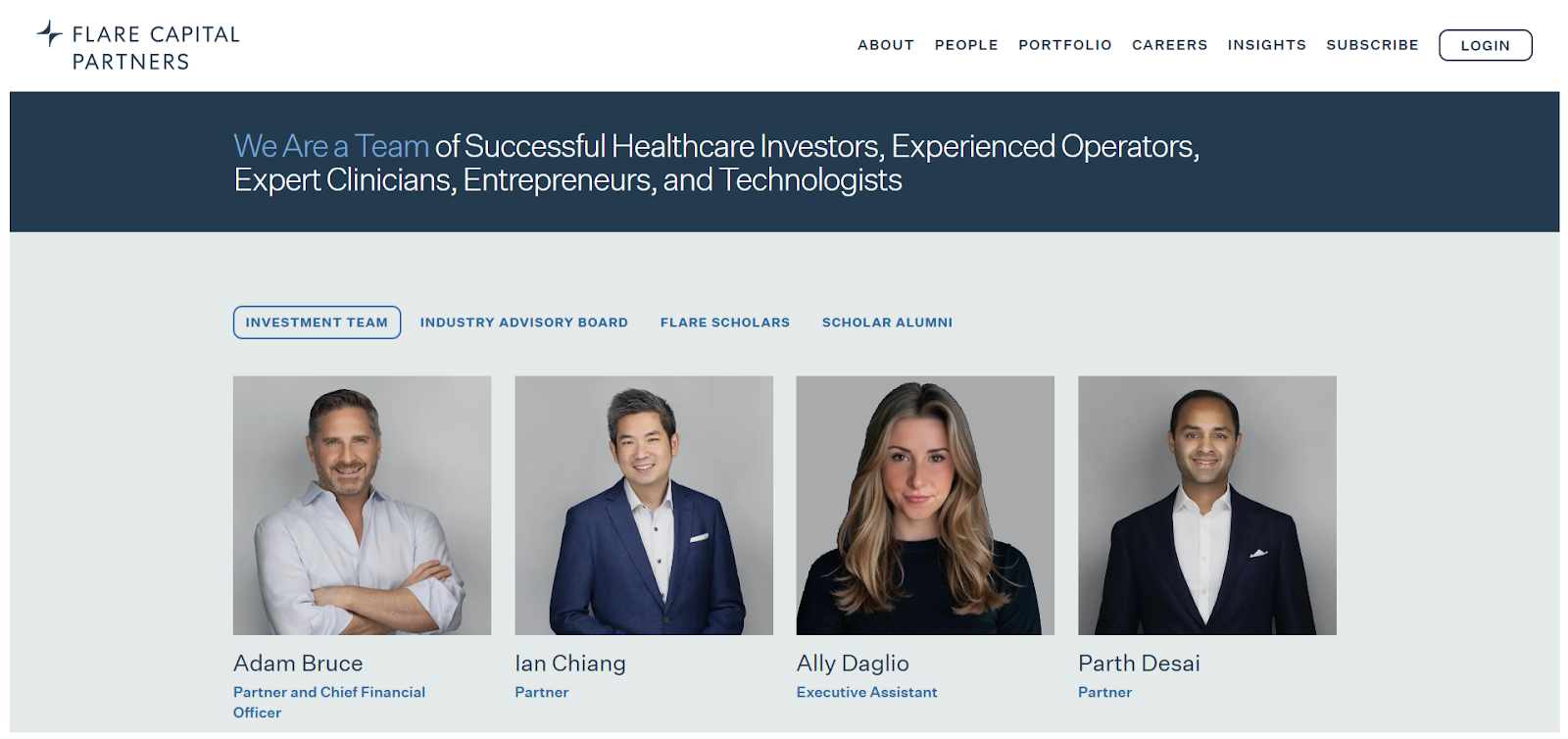 Flare Digital Health Venture Capital Firm