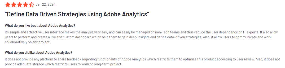 Adobe Analytics review