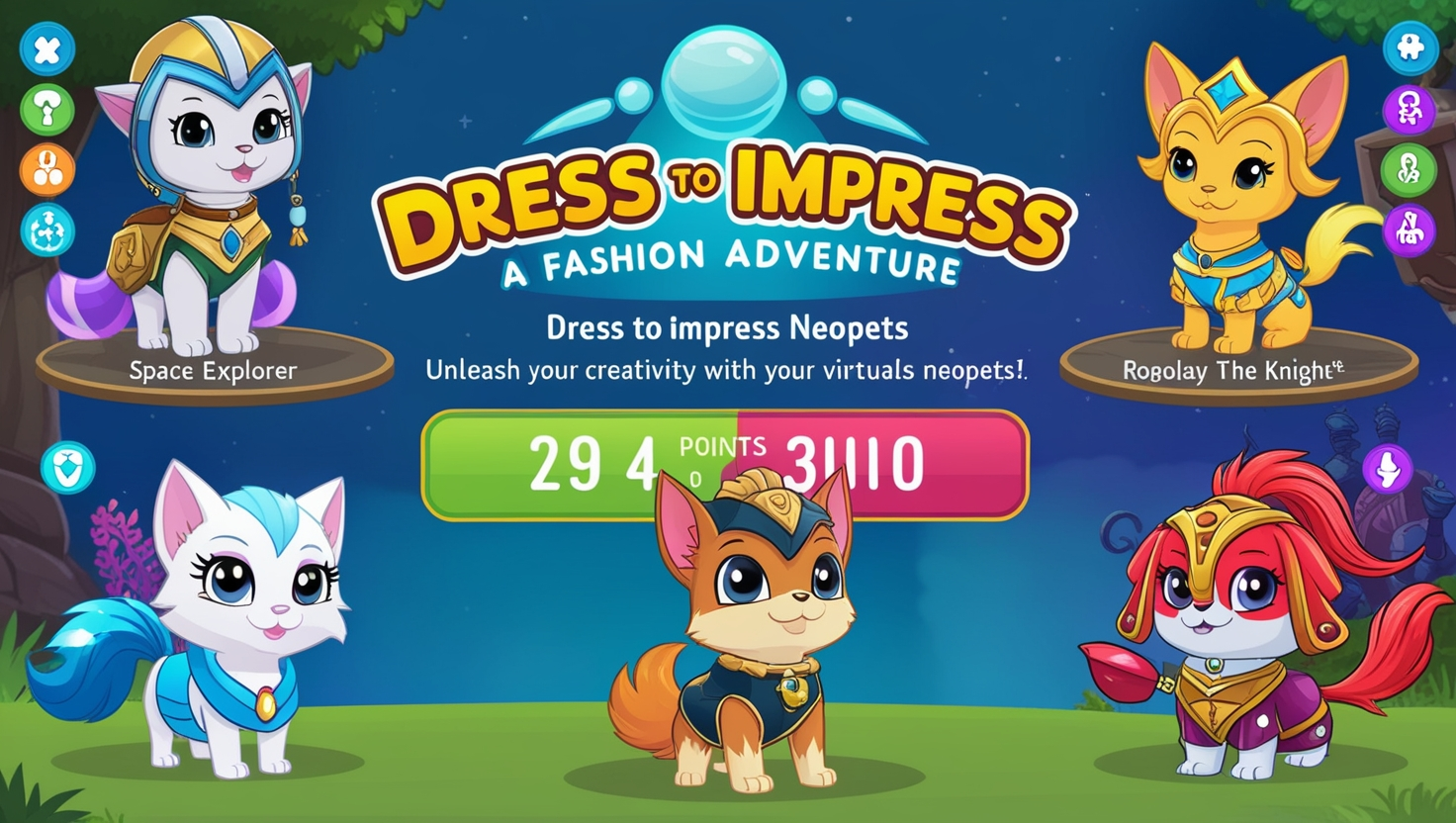 Dress to Impress Neopets