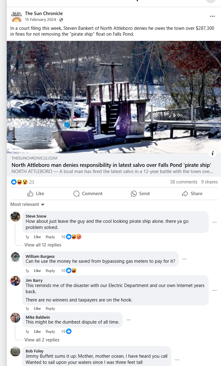 Steven Bankert facebook case