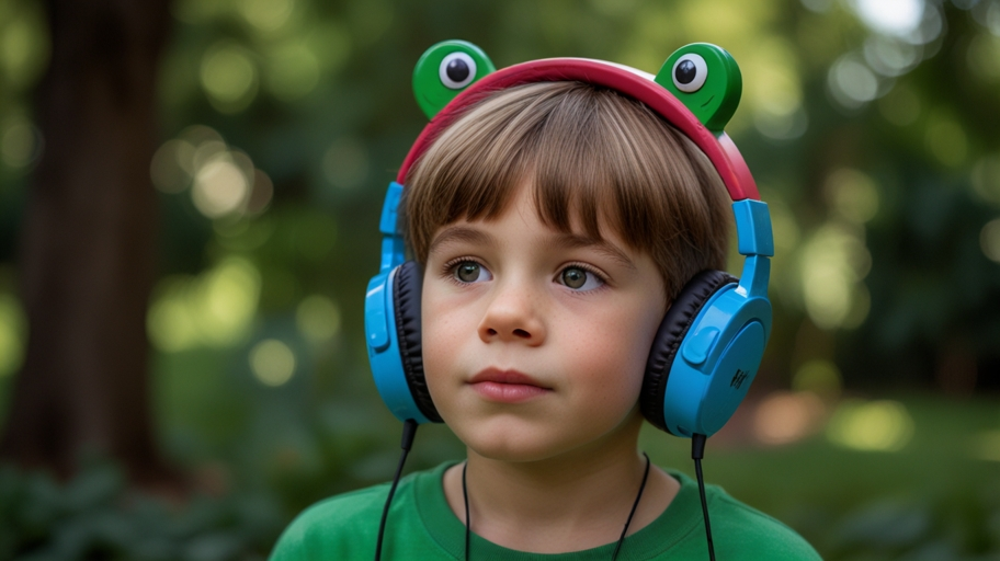 Kids Freddy Frog Headphones