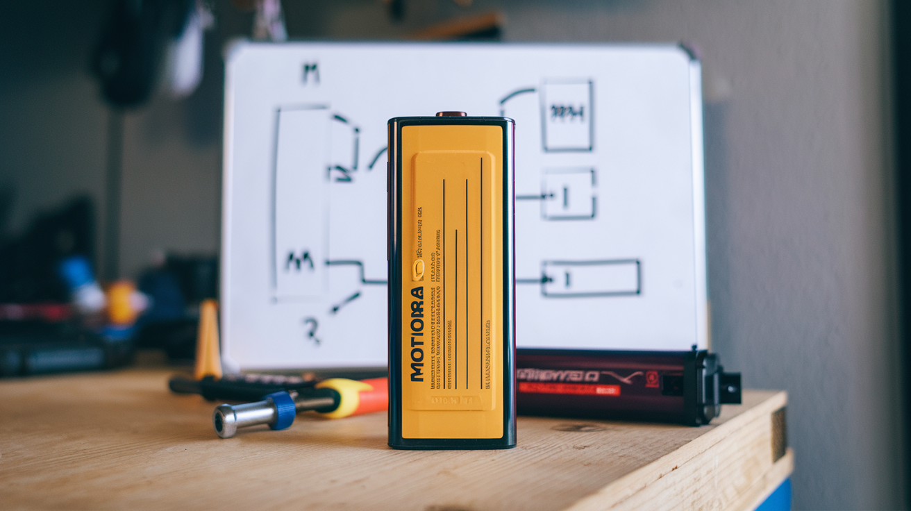 Motorola Battery HNN9361A Diagram Pinout