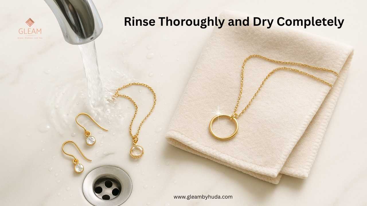 Rinse Thoroughly and Dry Completely