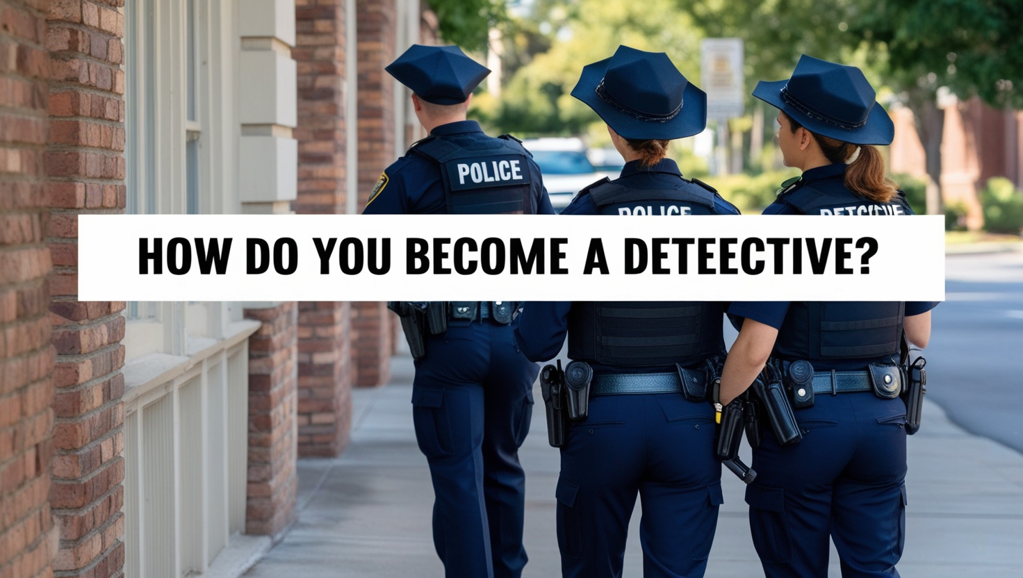 How Do You Become a Detective