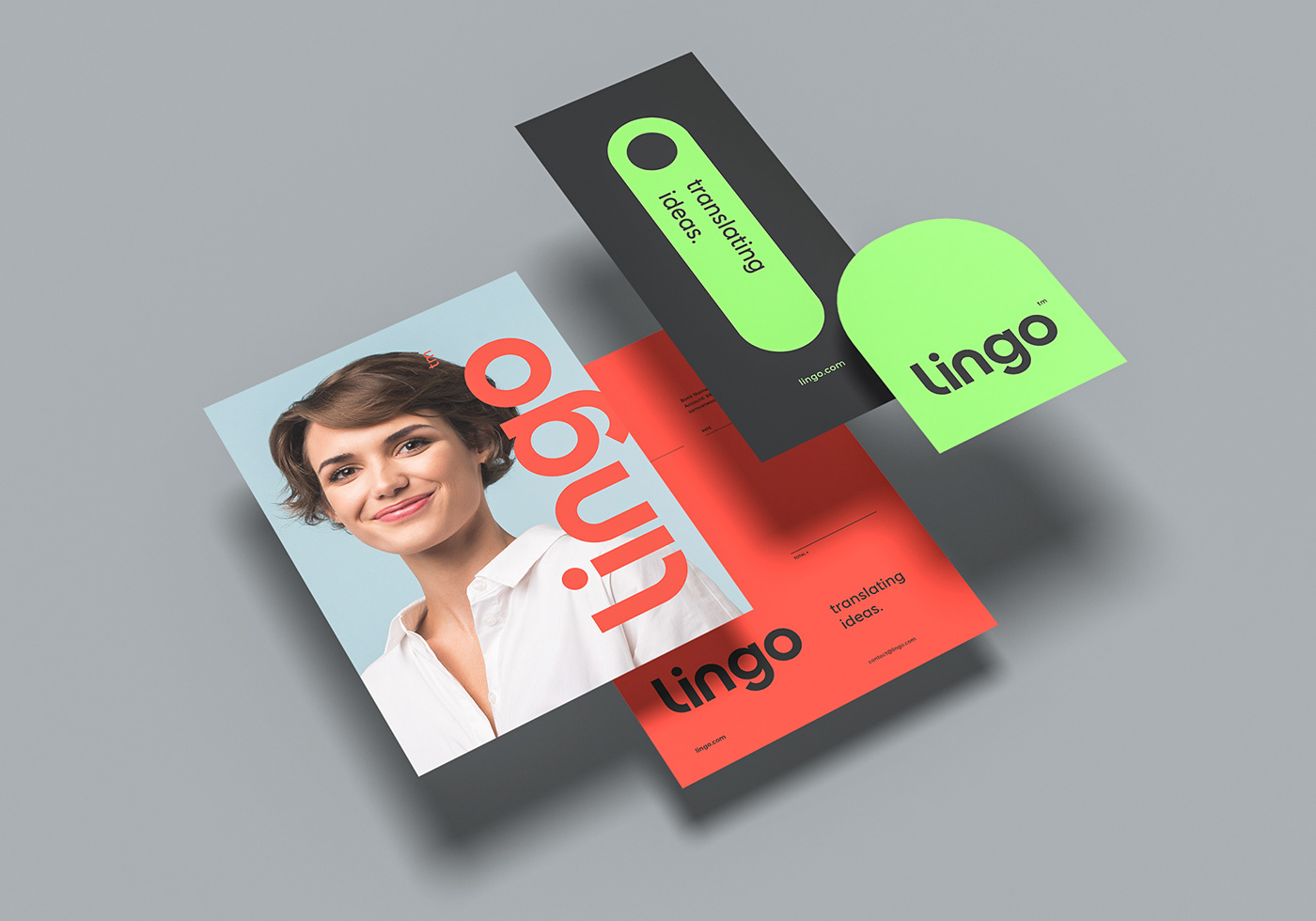 branding design Lingo language identity Logotype brand identity creative