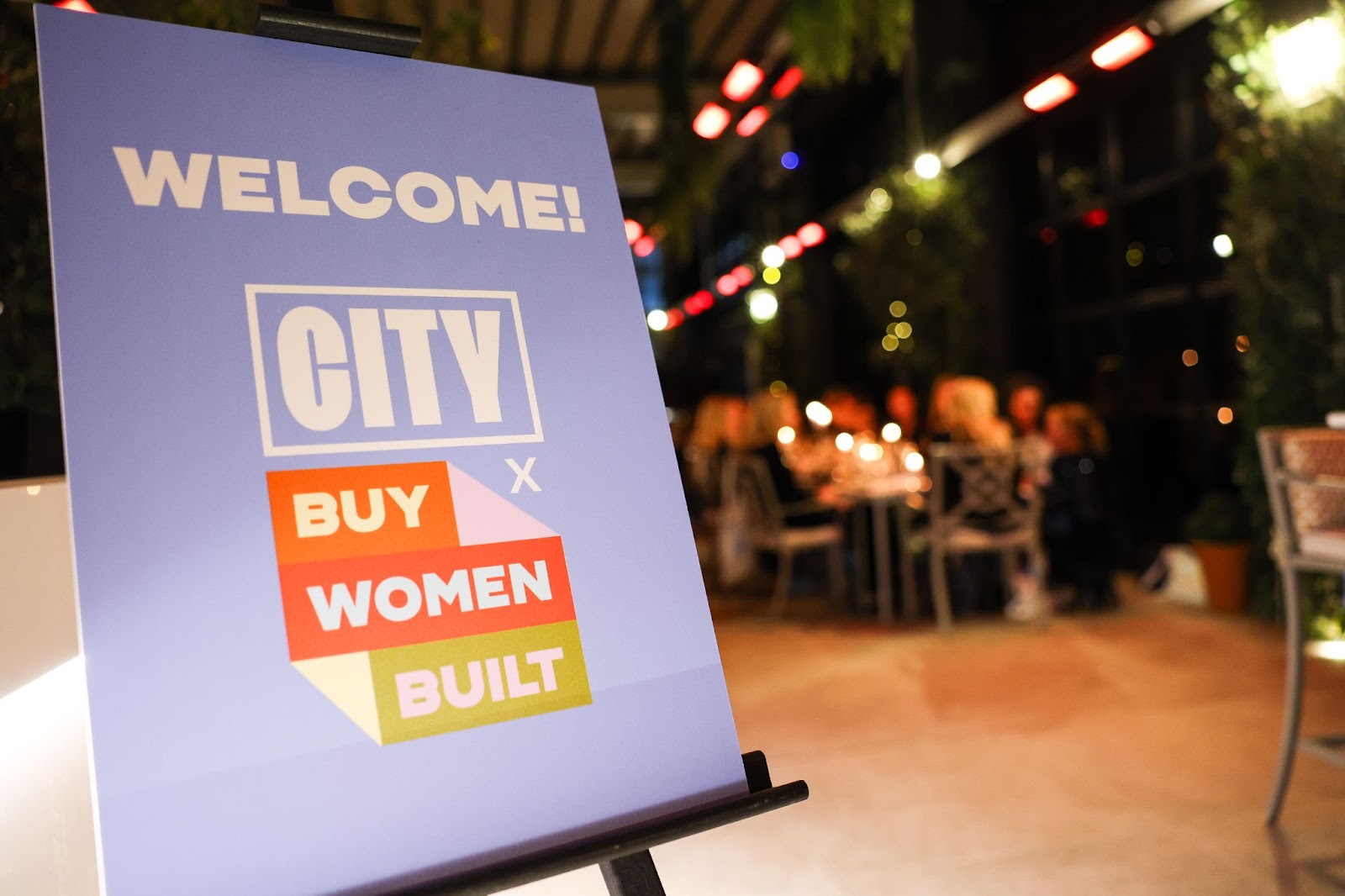 Manchester City x BWB Women’s Day Event Sign