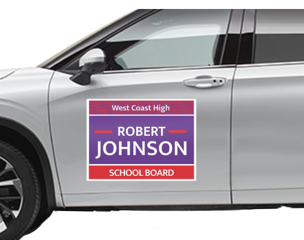 Political Car Magnet Example - missionprint.com