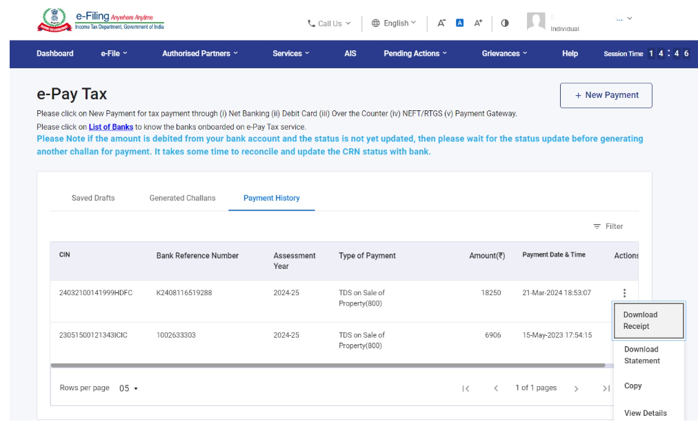 How to Download and Fill Form 26QB for TDS Payment on Property Transactions