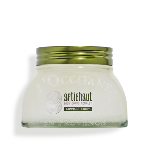 artichoke body scrub from loccitane