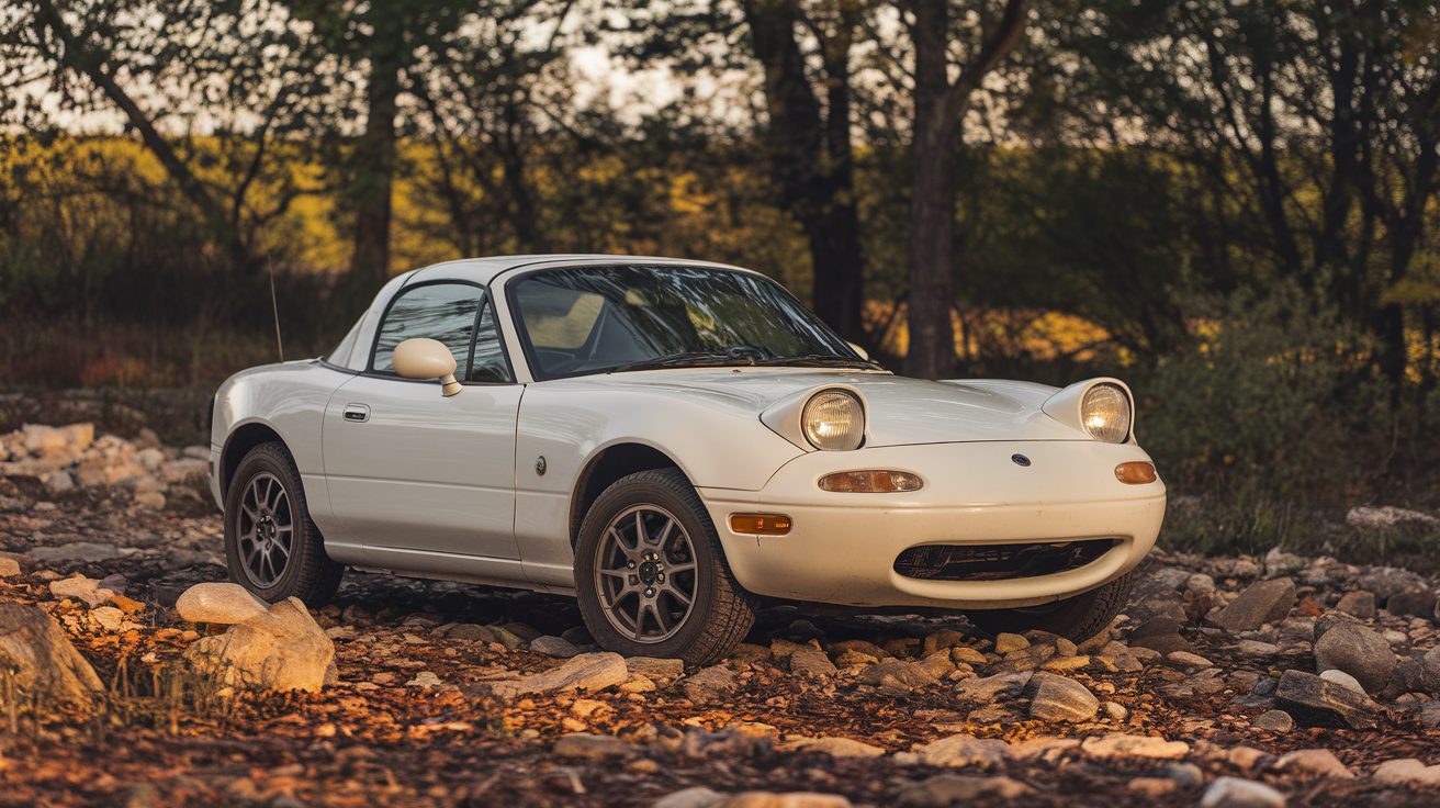 Blood Mountain White Miata