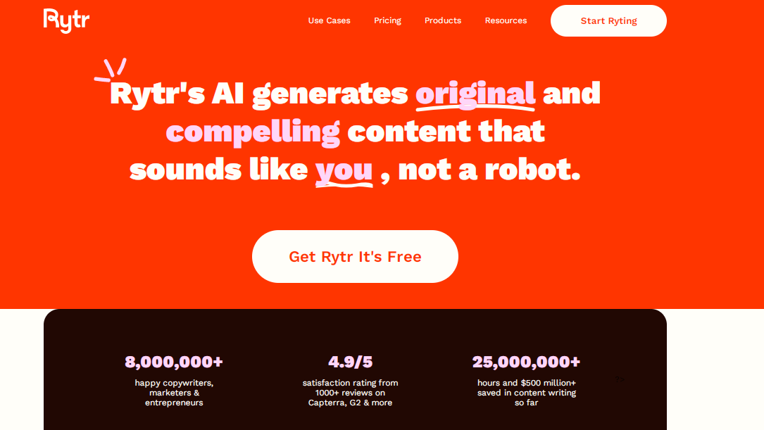 Rytr - AI content writer