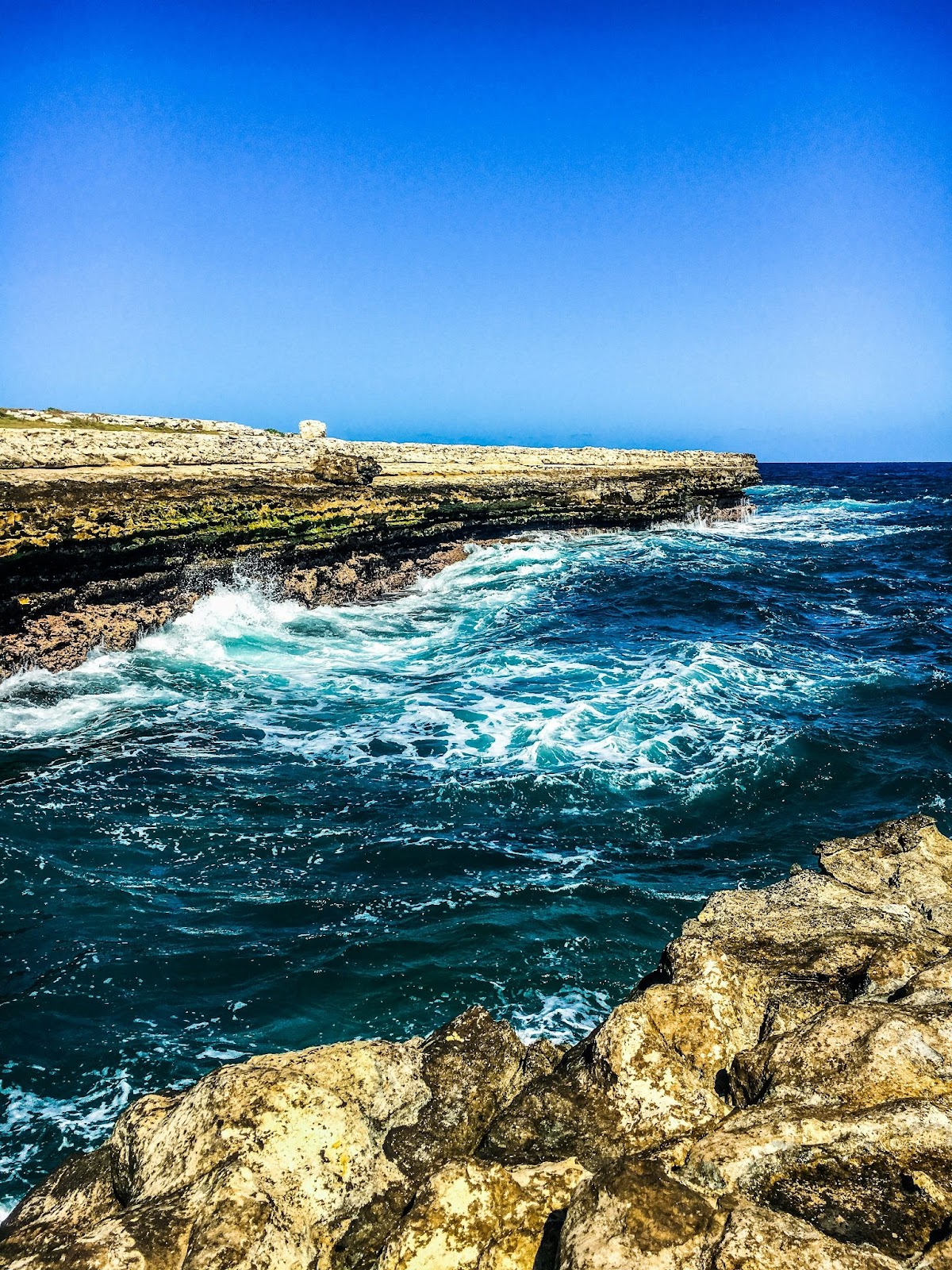 Witness nature’s power at Devil’s Bridge in Antigua. This limestone arch, shaped by the Atlantic, is a must-see geological wonder!