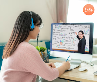 sesi les privat online bersama tutor