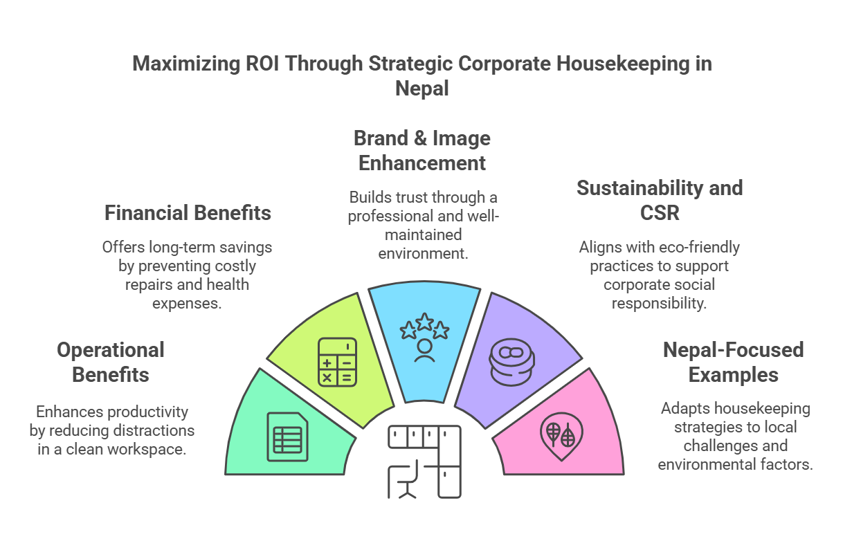 Benefits of Effective Housekeeping infographic image