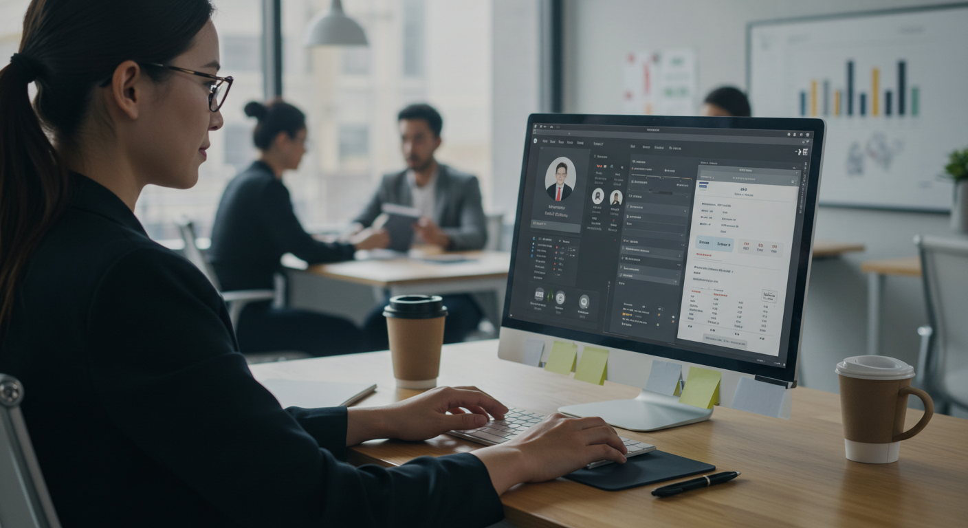 Reseller managing clients through a unified white-label VoIP platform with full control and visibility.