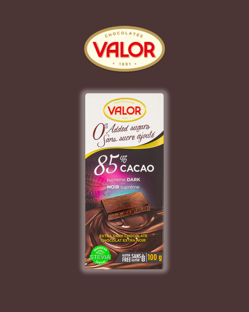 Valor-Chocolate-0-Sugar-Added-85%-Extra-Dark