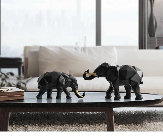 Elephant Trunk Up vs Down: Significance in decor statues My3dSelfie