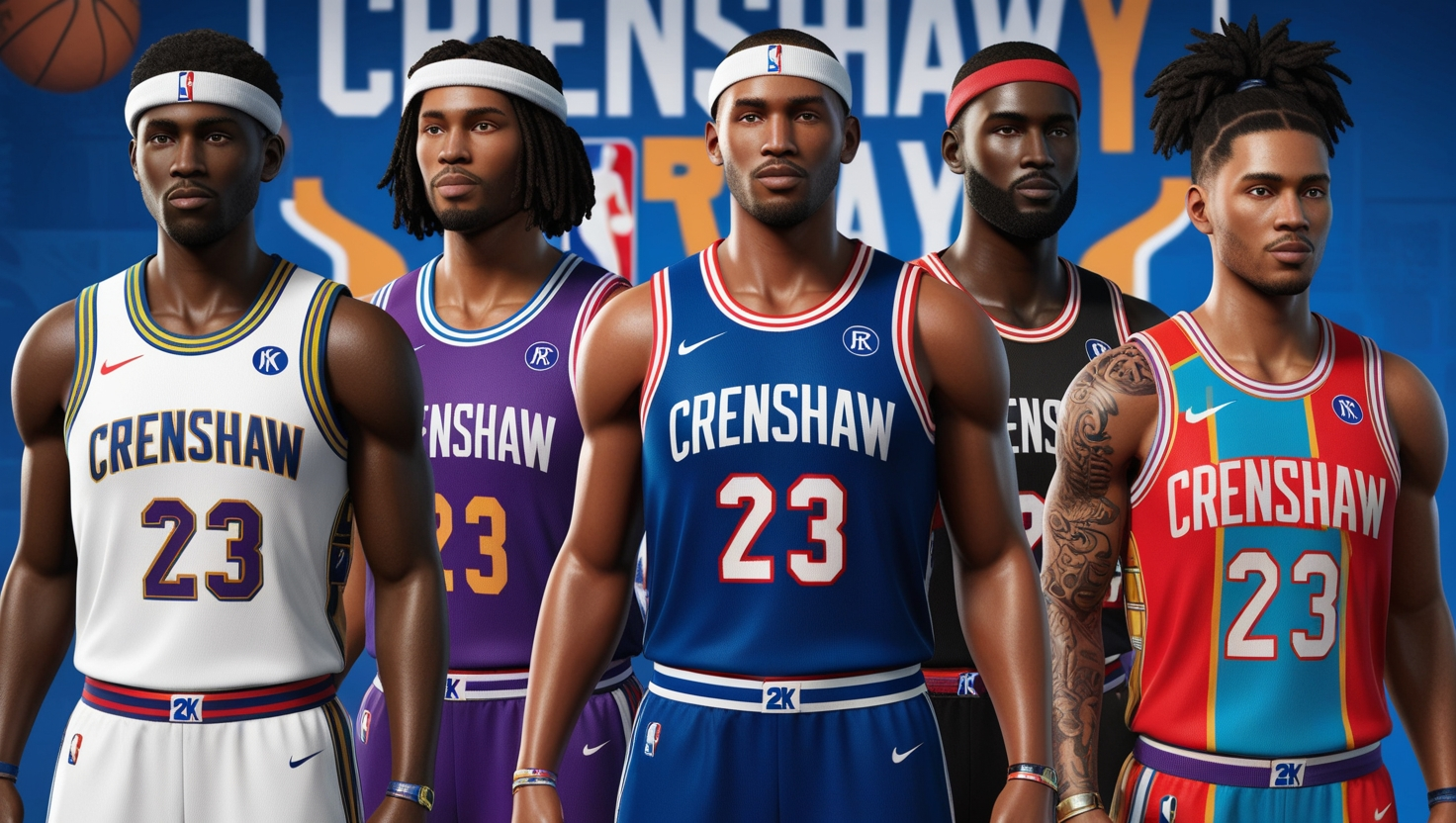 NBA 2K Crenshaw Jersey