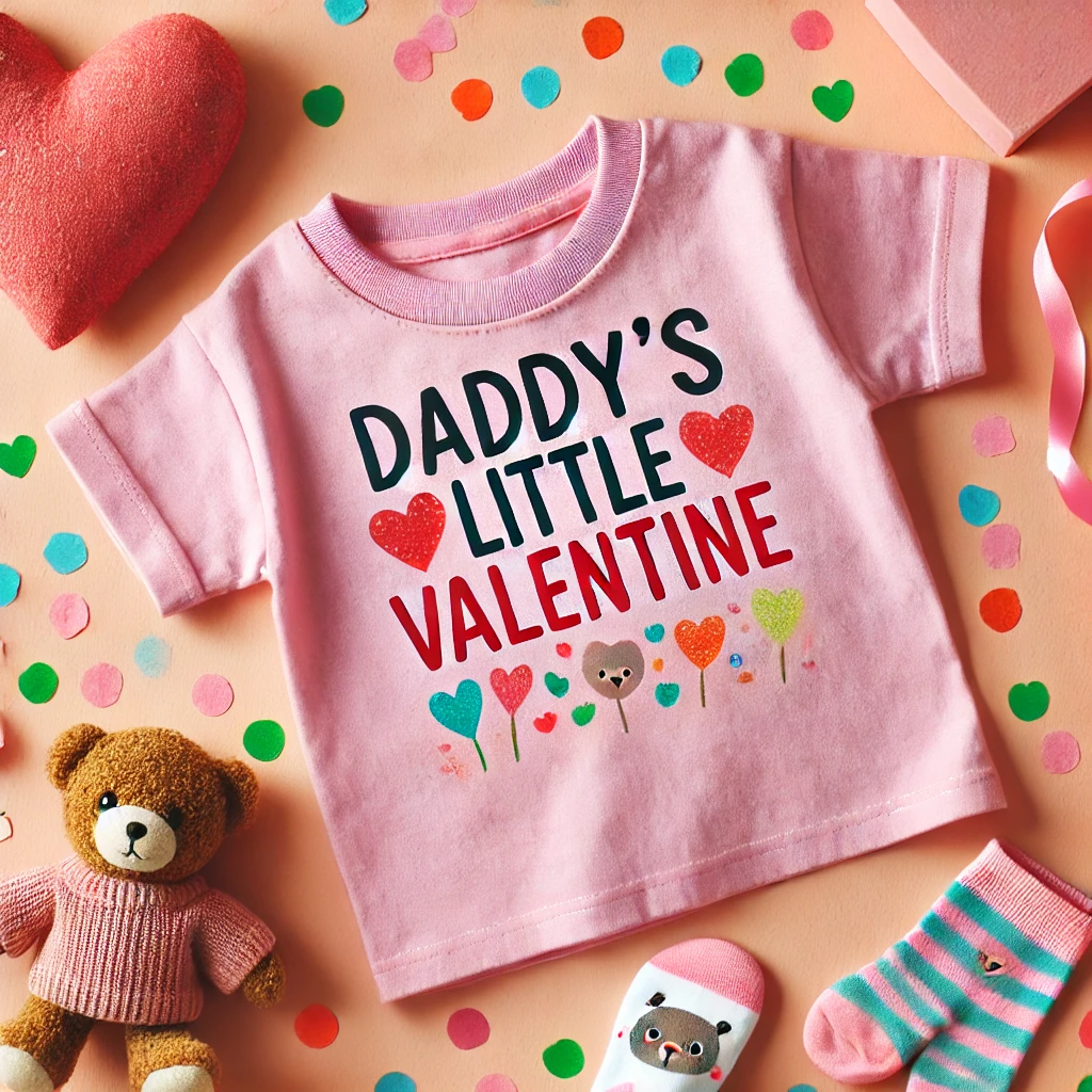 Baby Onesie print on demand cho ngày lễ Valentine