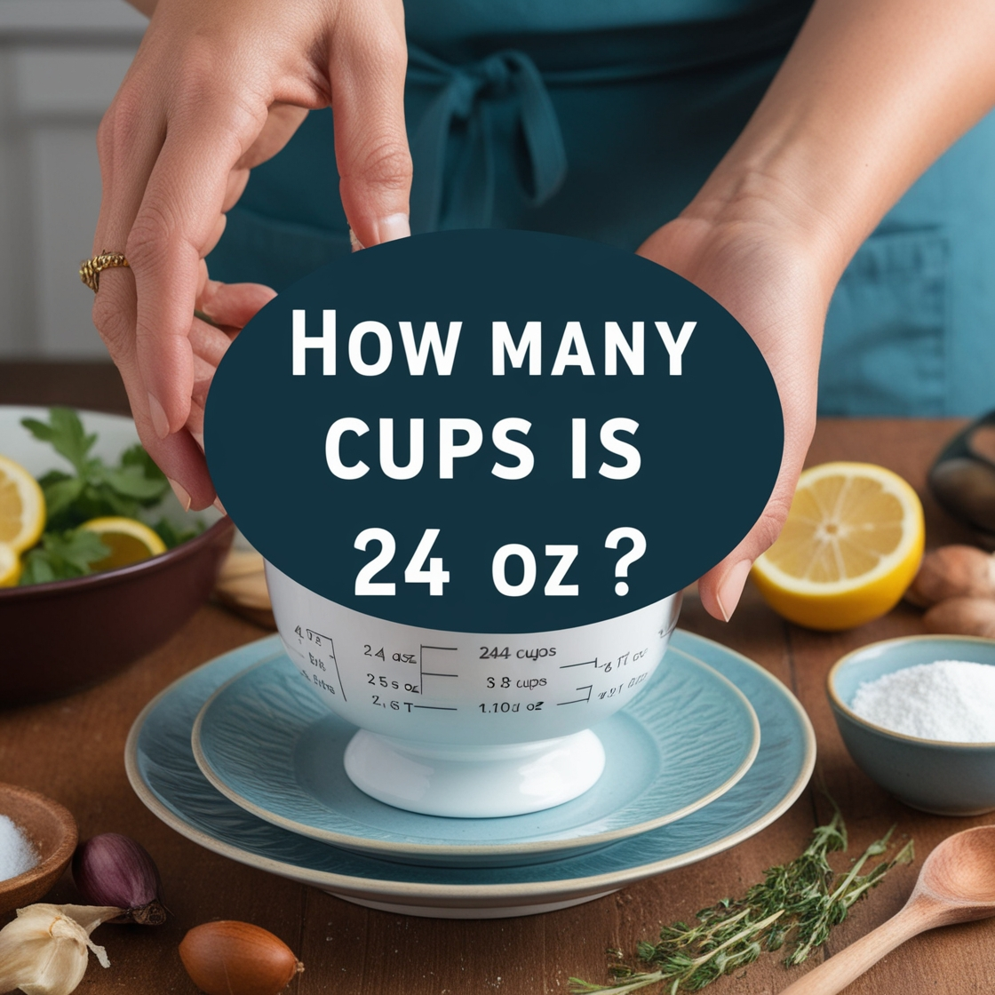 How Many Cups is 24 Oz

