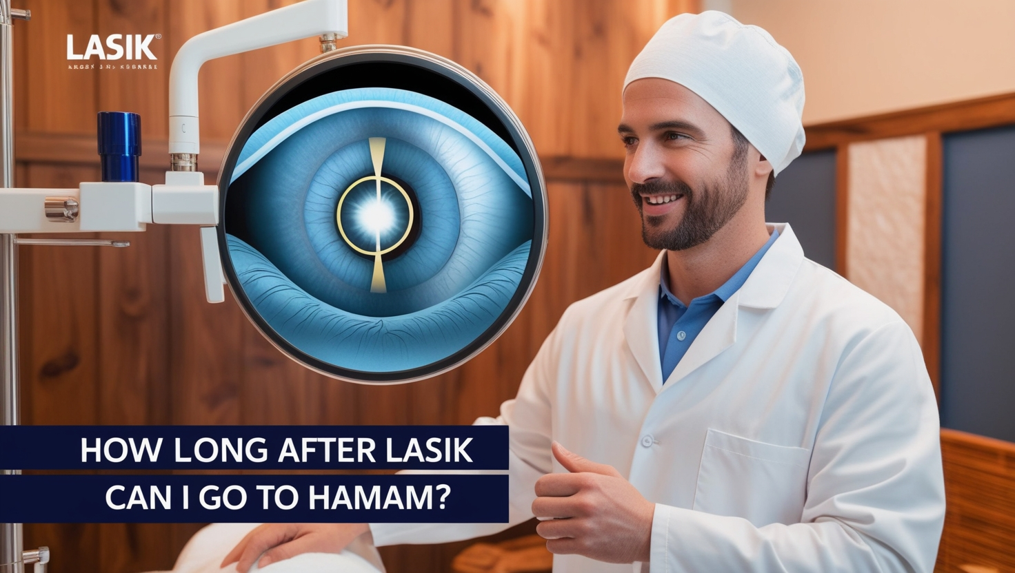 how long after lasik can i go to hamam
