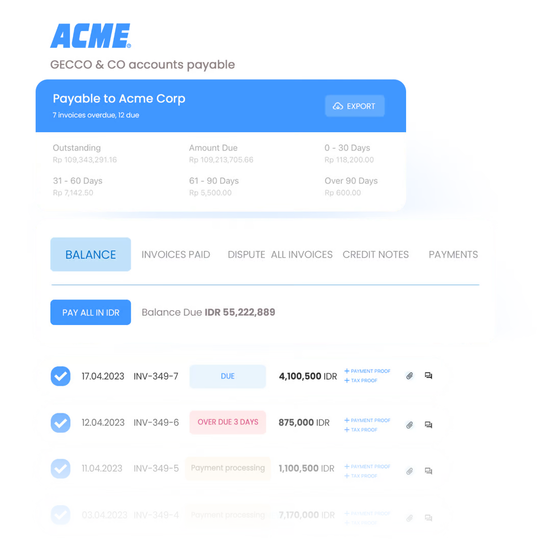 self service portal for billing collection