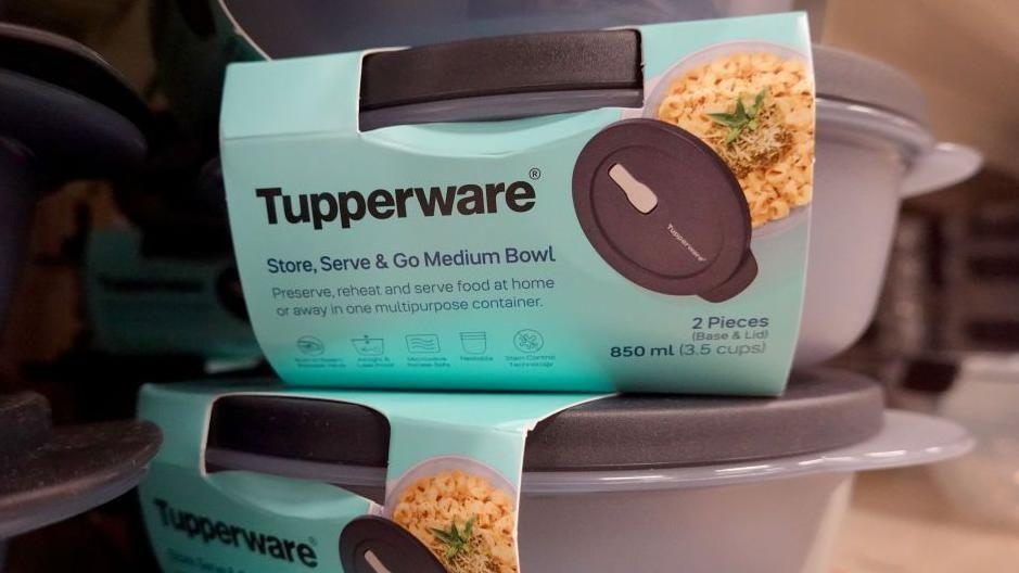 Tupperware: Embattled food container firm files for bankruptcy - BBC News