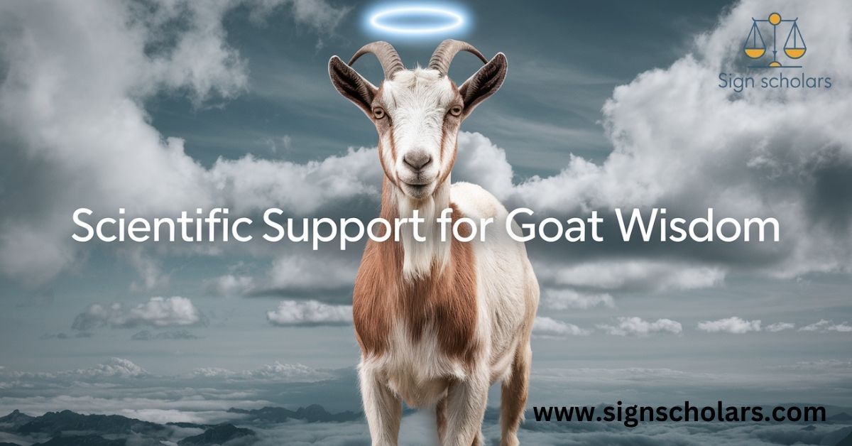 Scientific Support for Goat Wisdom