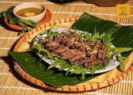 tim bò nướng