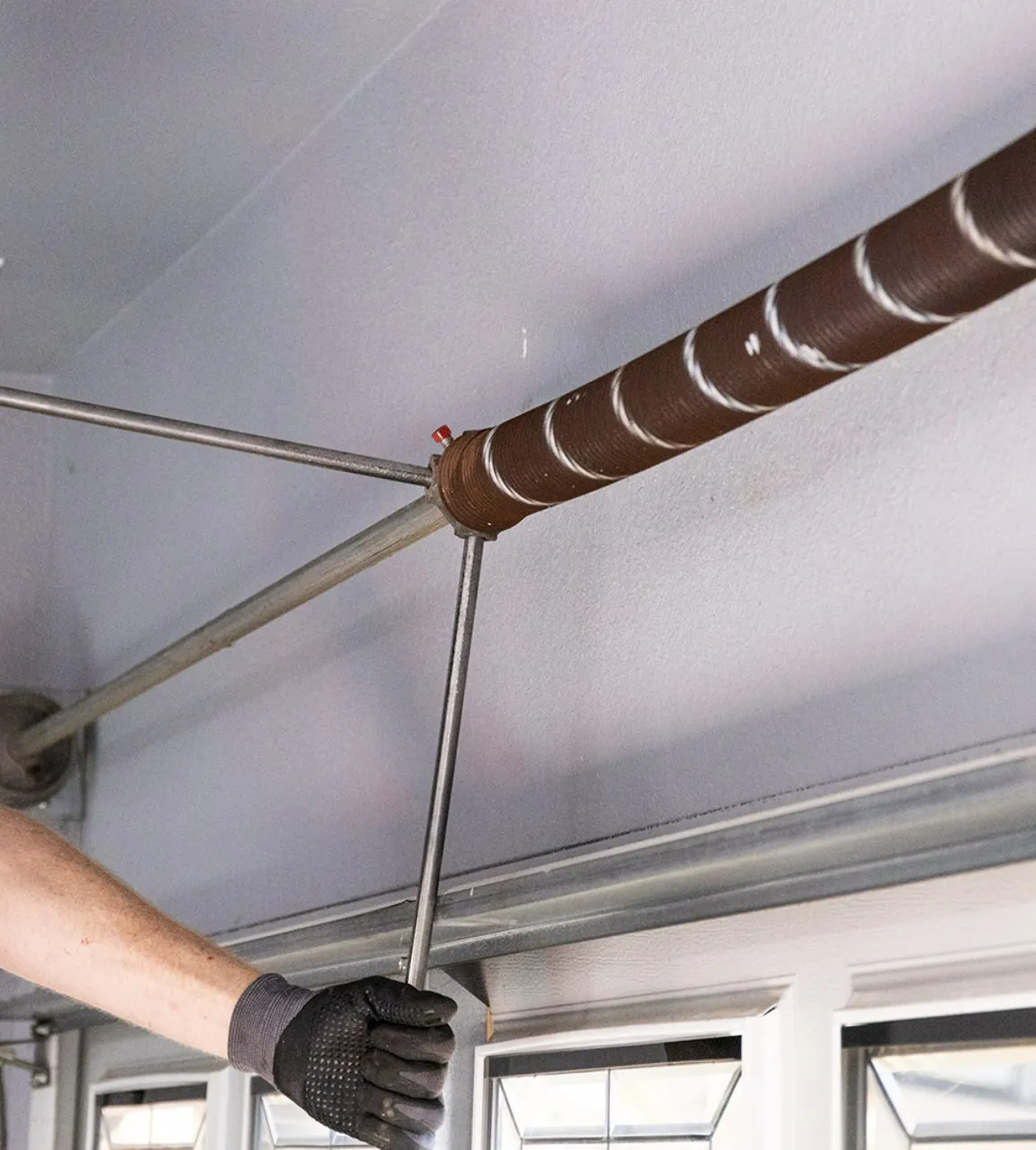 how to install garage door springs