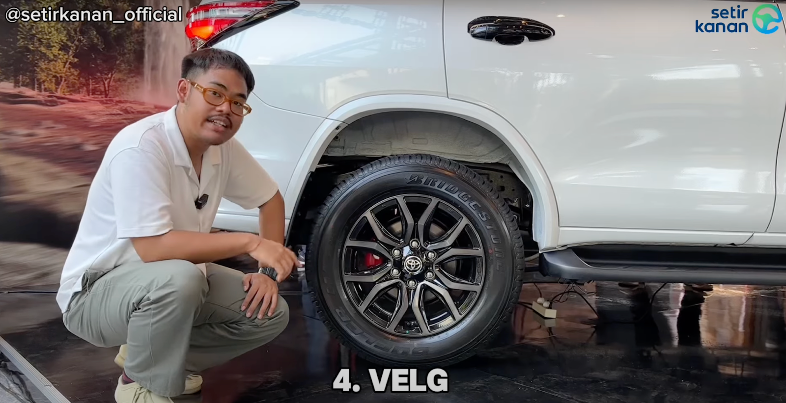 Velg Toyota Fortuner Facelift 2024
