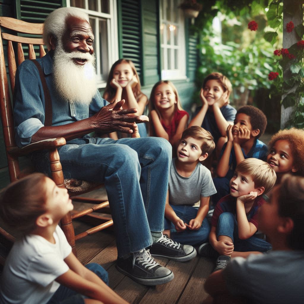 The Black and White Storyteller