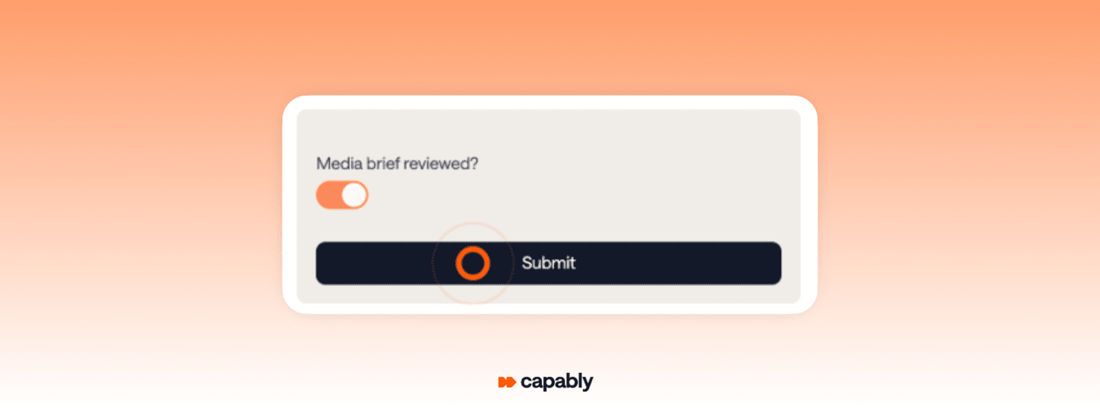 review generated media brief