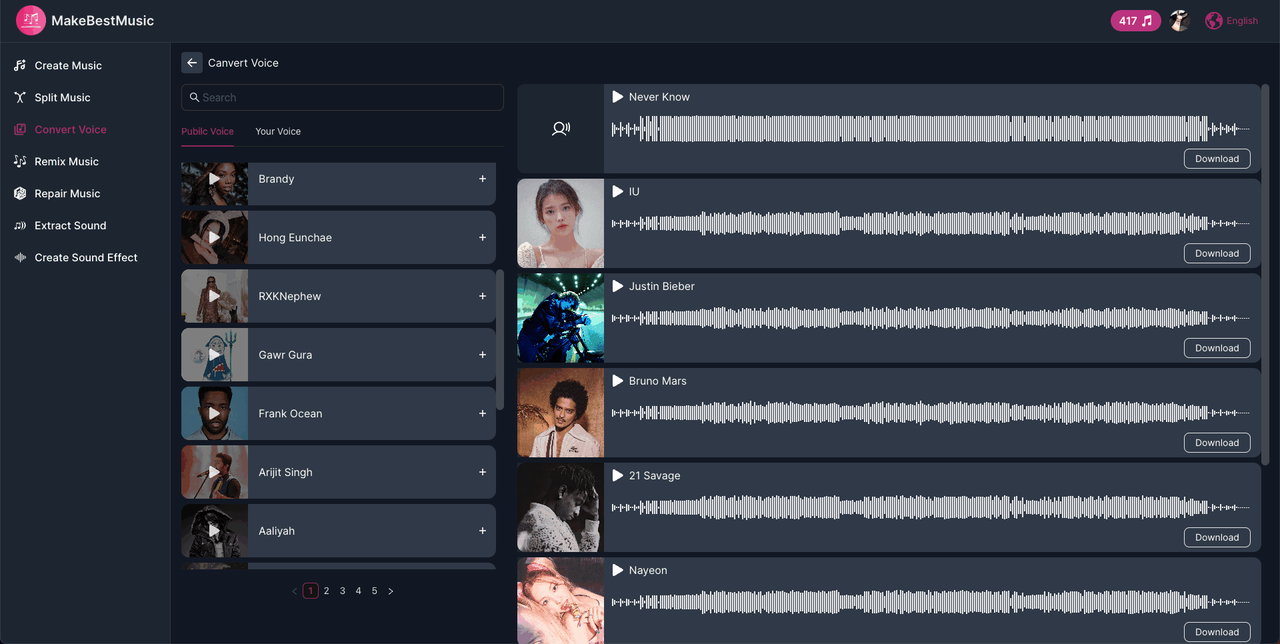 Transform Your Music with MakeBestMusic’s AI Singing Generator