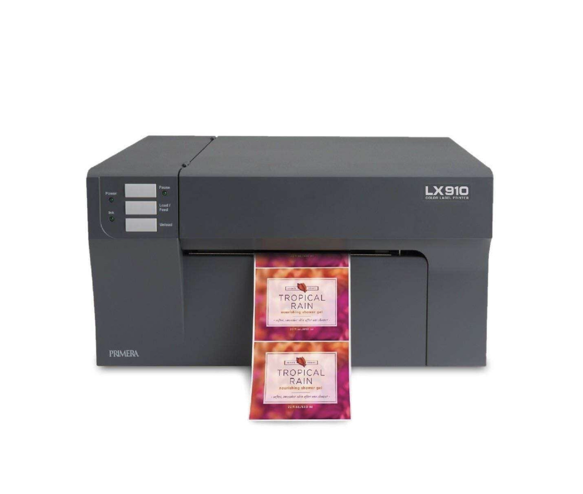  Primera LX910 color label printer with pigment inks