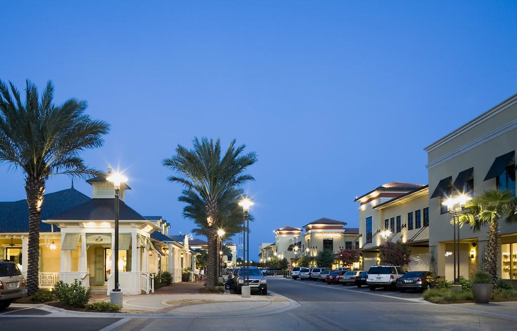 An evening at Grand Boulevard in Sandestin Florida.
