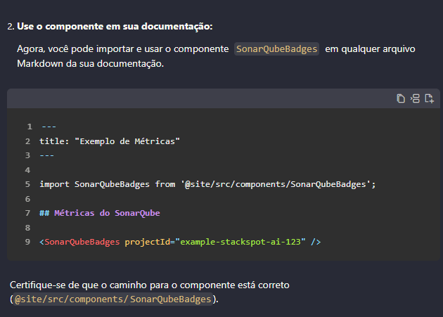 Parte 2 de 2 da resposta de como criar componente a partir do HTML.