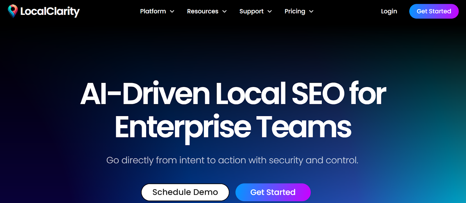 LocalClarity webpage image