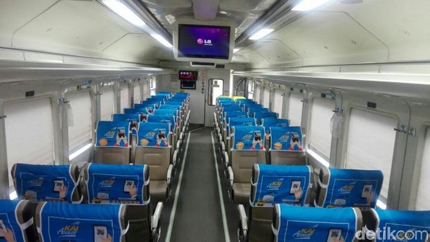 Kursi Kereta Api Wijayakusuma Ekonomi CC