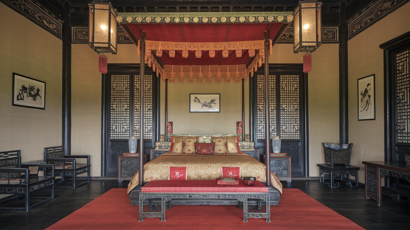 Tang Palace Feudal Decor Bedroom