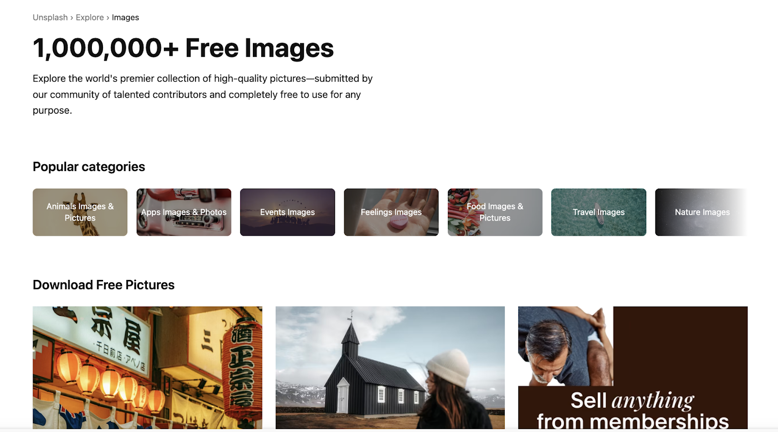 Free images for your posts