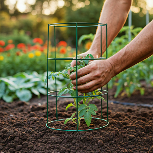 How to Install Tomato Cages