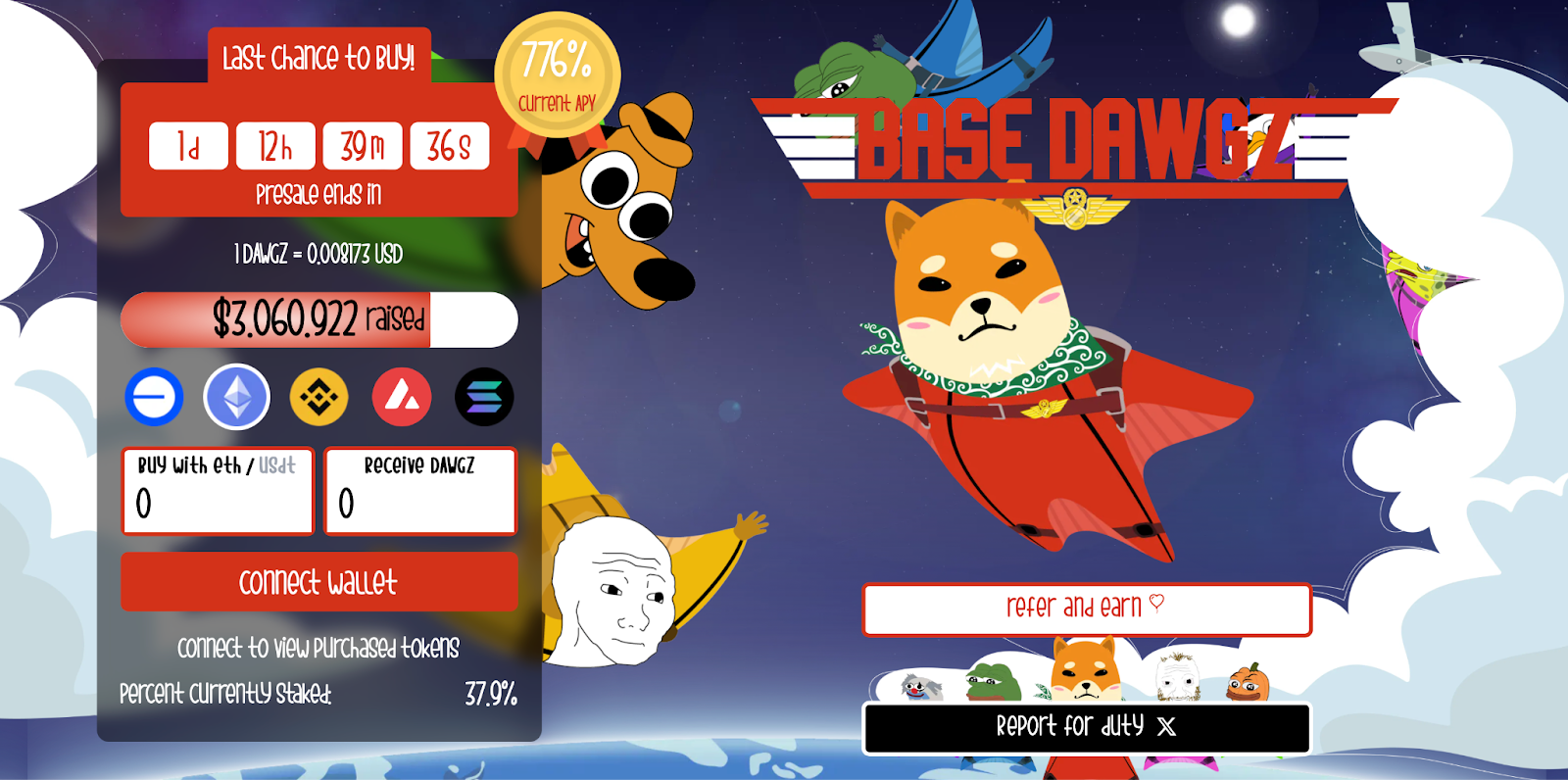 Base Dawgz ICO 