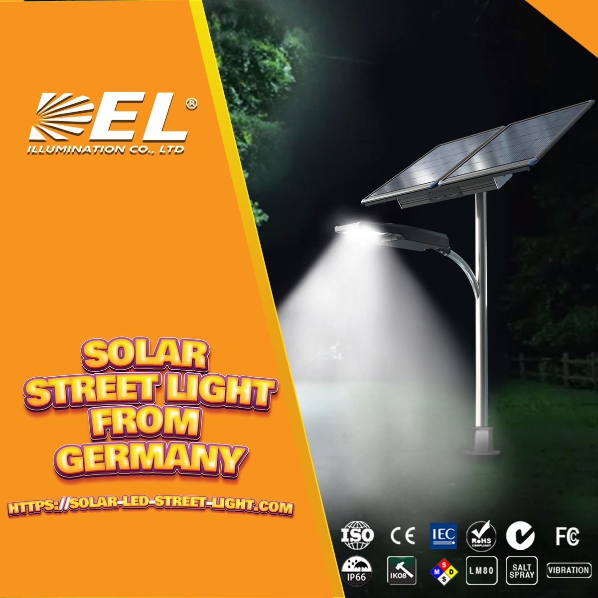 solar street light battery