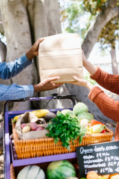 mercado alimentos sustentáveis